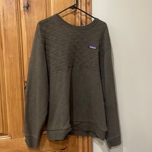 Patagonia Organic Quilted Crewneck Sweatshirt